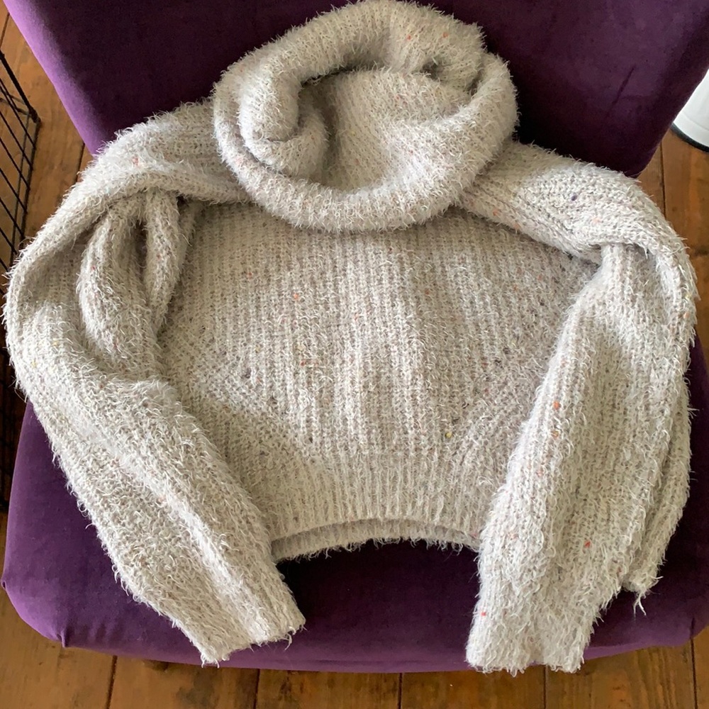 Gray Cowl-neck RAY CASSIN FAVORI Sweater